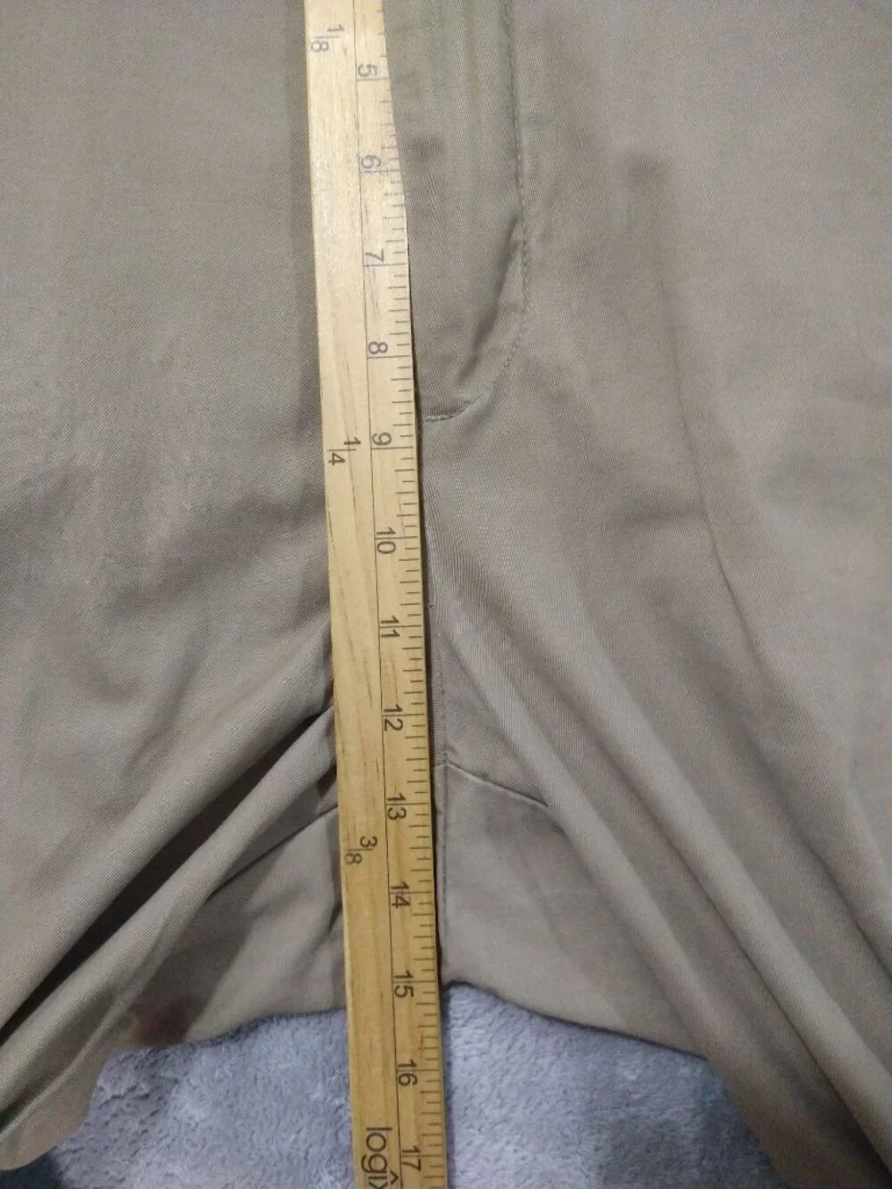 Banana Republic Pants Mens 38x32 Beige Chino Emerson Flat Front Straight Leg